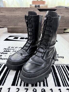 Moncler | Shoes | Moncler Desertyx Combat Military Boots  display picture 2